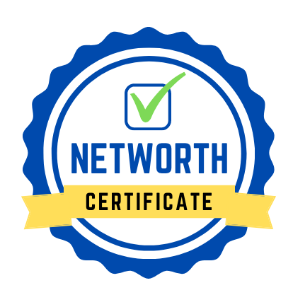 Net Worth Certificate